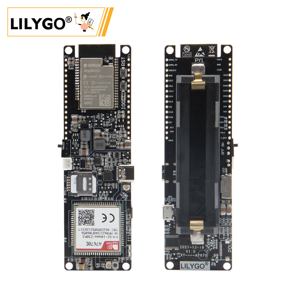 Esp32 Wifi Bluetooth Module - LILYGO® TTGO T-SIM A7670E R2 Module