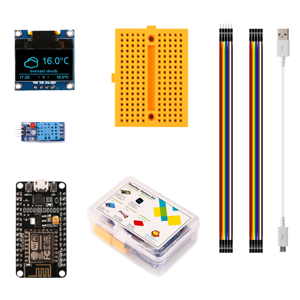 Esp8266 - ESP8266 Trạm Thời Tiết DIY Bộ