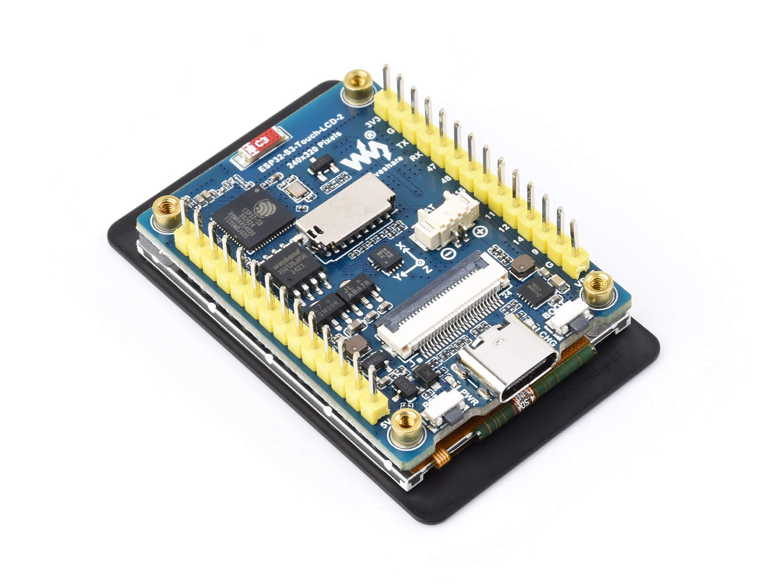 Waveshare ESP32-S3 2inch Capac - đánh giá và giá Esp32 Uart Module