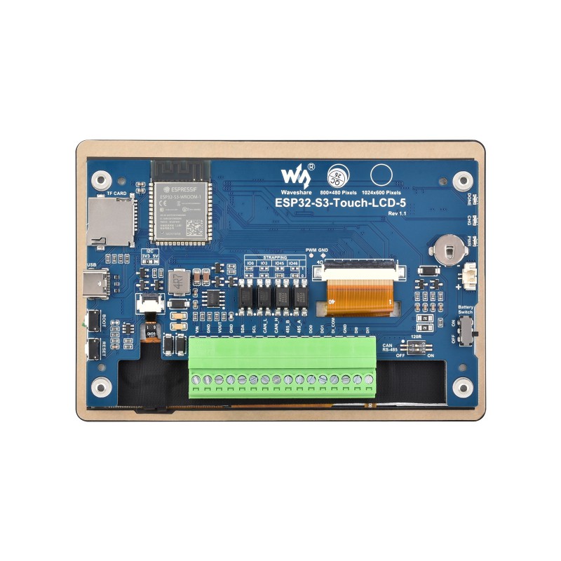 Waveshare ESP32-S3-Touch-LCD-5 - đánh giá và giá Esp32