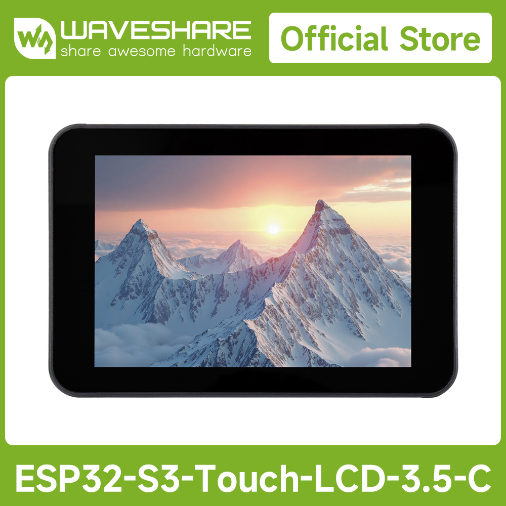 Waveshare ESP32-S3 3.5inch Cap - đánh giá và giá Esp32 S3