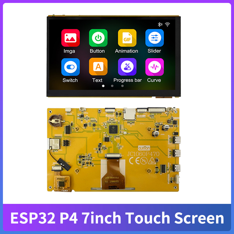 ESP32 P4 7inch LCD Development - đánh giá và giá Esp32 P4