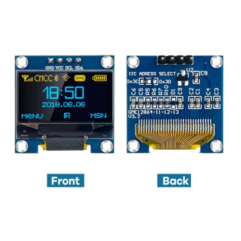 0.96 Inch OLED Display Screen  - đánh giá và giá Esp8266