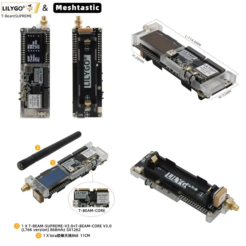 for LILYGO T-Beam ESP32-S3 SX1 - đánh giá và giá Esp32