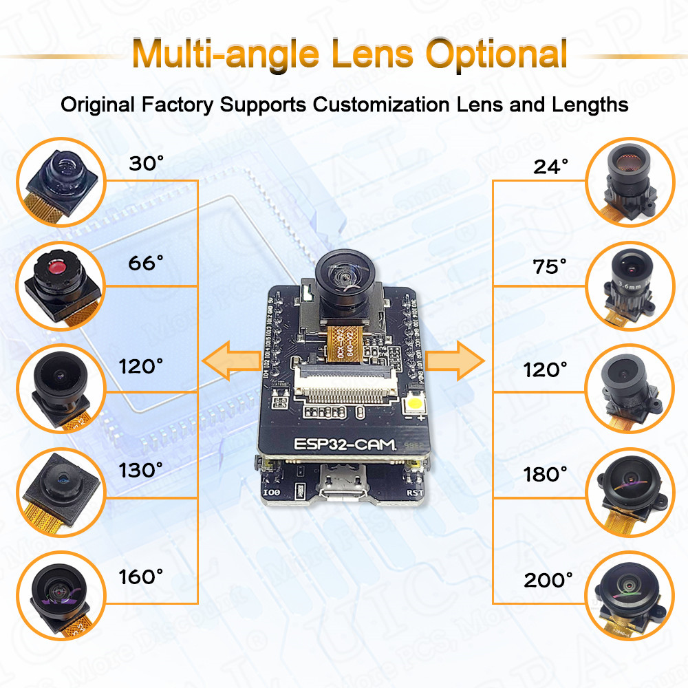 New OV2640 Camera Module for E - đánh giá và giá Esp32 Devkit