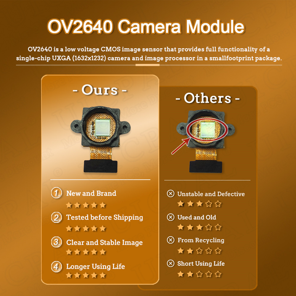 New OV2640 Camera Module for E - đánh giá và giá Esp32 Devkit