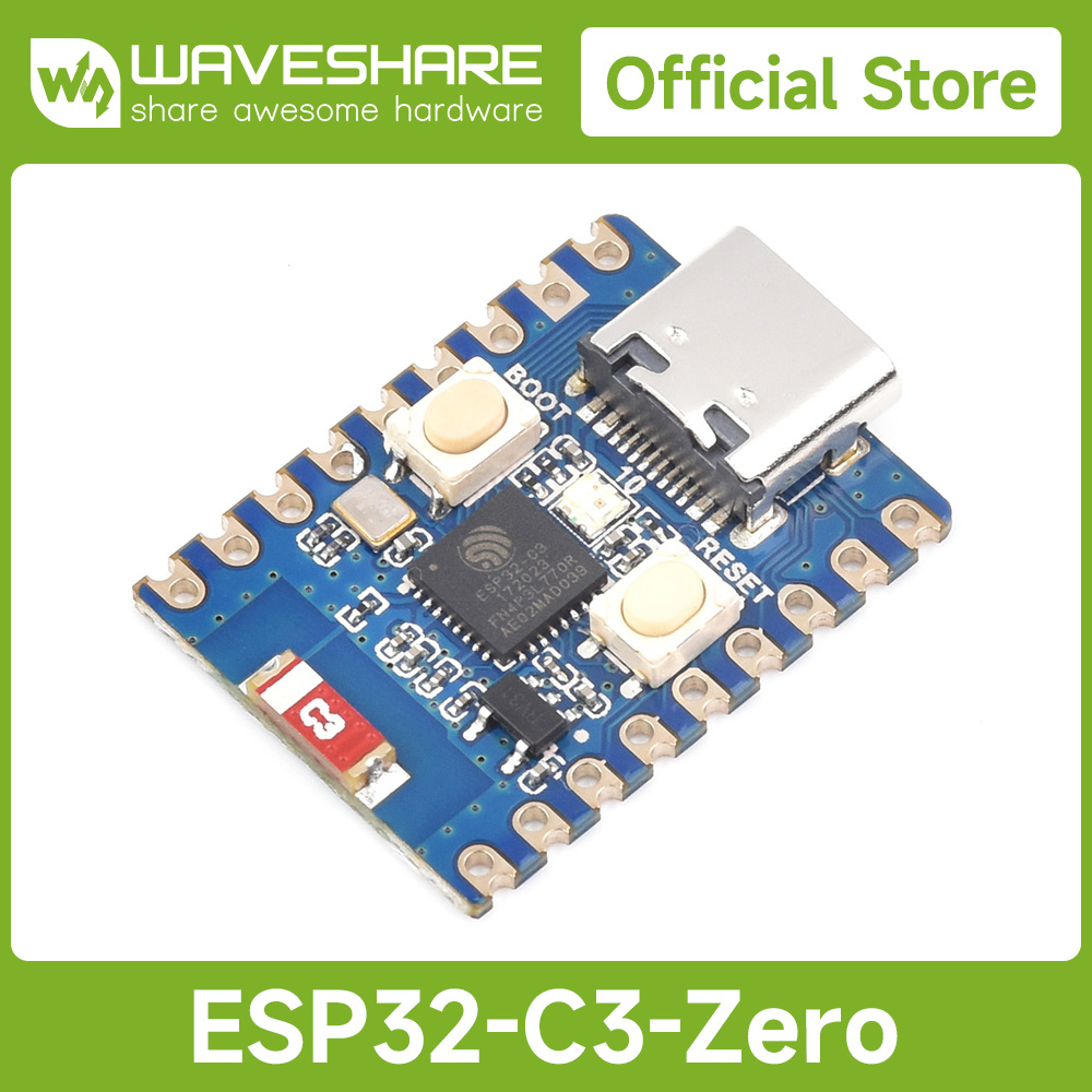 Waveshare ESP32-C3 Zero Mini D - đánh giá và giá Esp32 C3