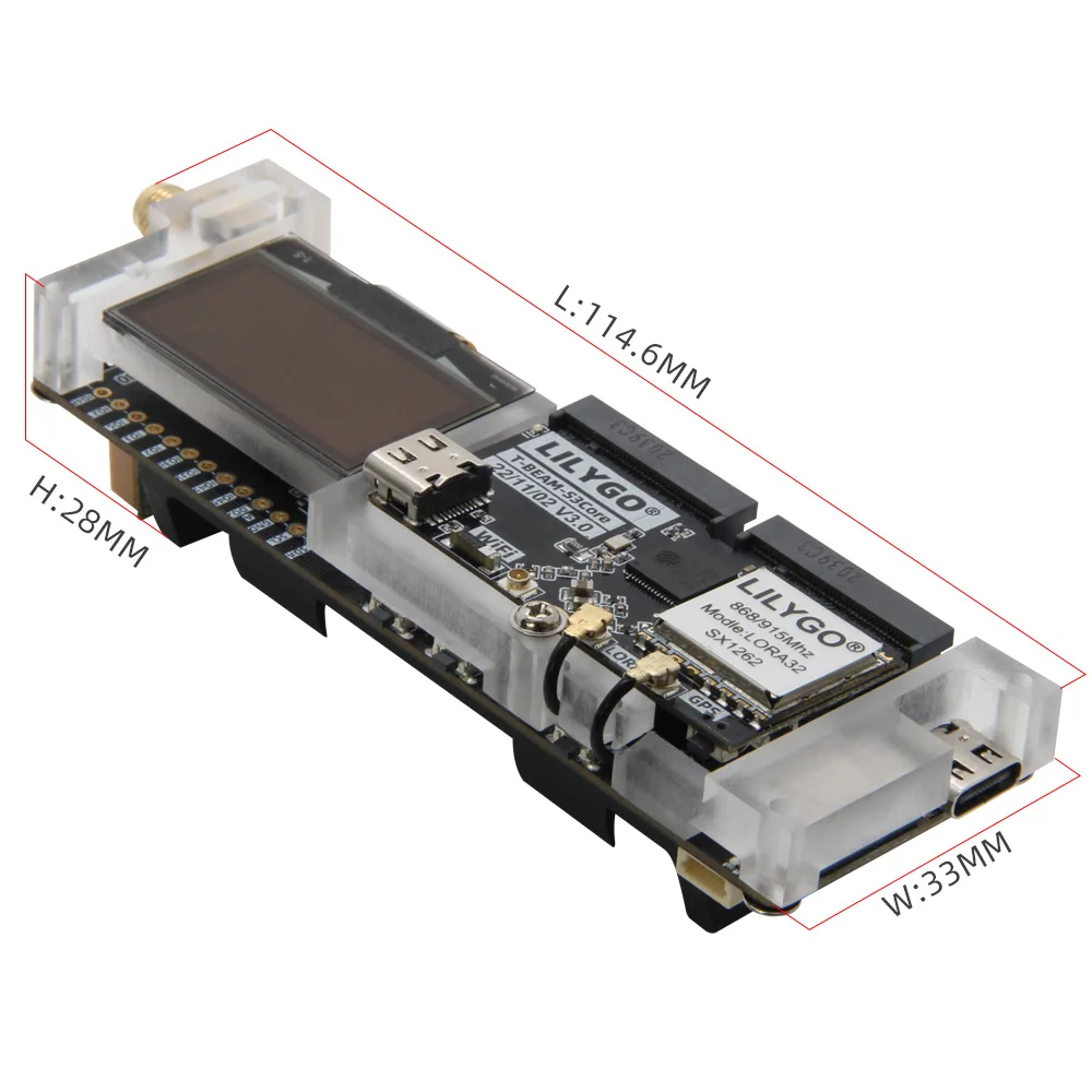 LILYGO SoftRF T-BeamSUPREME ES - đánh giá và giá Esp32